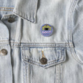Badge Rond 2,50 Cm Bouton ruban de marque THISTLEBROOK (En situation)