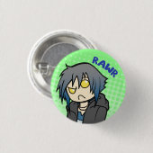 Badge Rond 2,50 Cm Bouton Sakura (Devant & derrière)