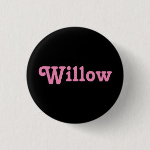 Badge Rond 2,50 Cm Bouton Saule