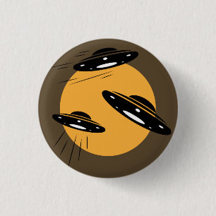 Badge Rond 2,50 Cm Bouton Science-fiction