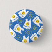 Badge Rond 2,50 Cm Bouton Smiley Pop (Devant)