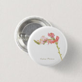 Badge Rond 2,50 Cm Bouton Snapdragon (Devant & derrière)
