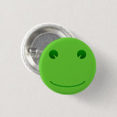 Badge Rond 2,50 Cm Bouton Sourire grenouille (Devant & derrière)