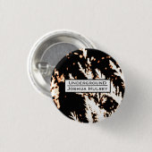 Badge Rond 2,50 Cm Bouton souterrain (Devant & derrière)