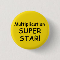 Bouton superbe d'étoile de multiplication