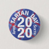 Badge Rond 2,50 Cm Bouton Tartan Day 2020 (Devant)