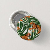 Badge Rond 2,50 Cm Bouton Tiger (Devant & derrière)