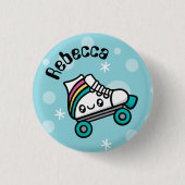 Badge Rond 2,50 Cm Bouton totalement mignon de griffonnages (Devant)