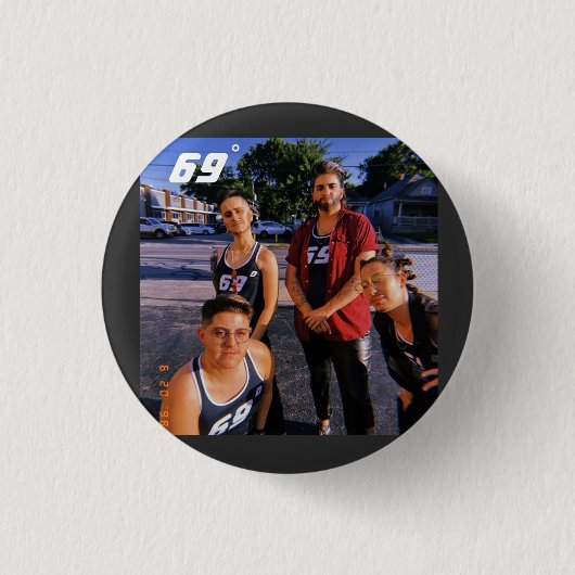 Badge Rond 2,50 Cm Bouton Tour 2024 69º (Devant)