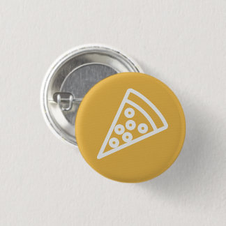 Badge Rond 2,50 Cm Bouton tranche de pizza