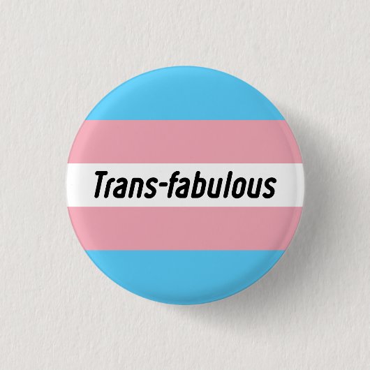 Badge Rond 2,50 Cm Bouton Transport-Fabuleux (Devant)