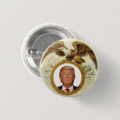 Badge Rond 2,50 Cm bouton Trump 2020 (Devant & derrière)