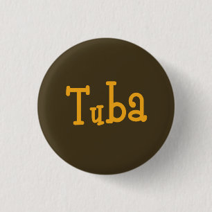 Badge Rond 2,50 Cm Bouton Tuba