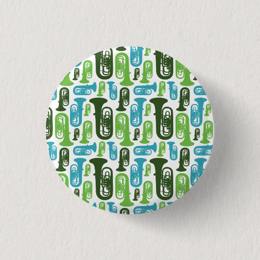 Badge Rond 2,50 Cm Bouton Tuba (Devant)