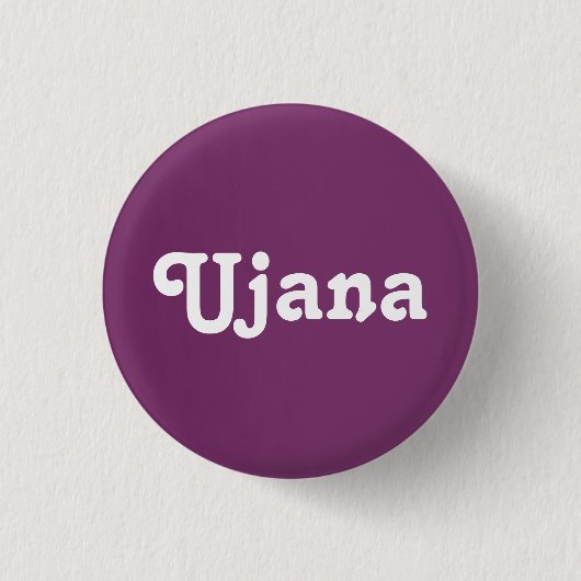 Badge Rond 2,50 Cm Bouton Ujana (Devant)