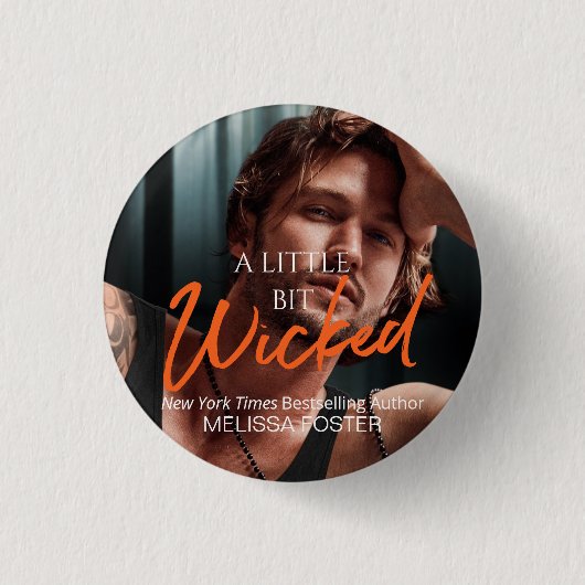 Badge Rond 2,50 Cm Bouton Un Peu Mal (Devant)