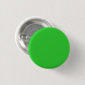 Badge Rond 2,50 Cm Bouton vert citron (Devant & derrière)