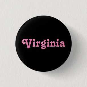 Badge Rond 2,50 Cm Bouton Virginie
