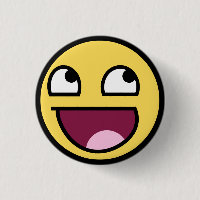 Bouton Visage impressionnant