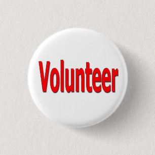 Badge Rond 2,50 Cm bouton volontaire