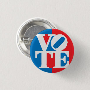 Badge Rond 2,50 Cm Bouton Vote