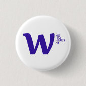 Badge Rond 2,50 Cm bouton - whowhatwhereswhy.com (Devant)