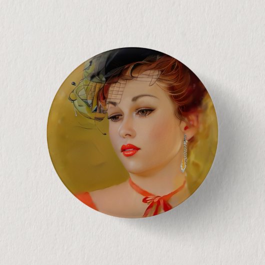 Badge Rond 2,50 Cm Boutons (Devant)