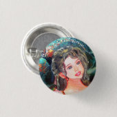 Badge Rond 2,50 Cm Boutons Barbi (Devant & derrière)