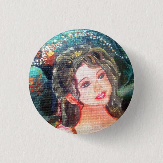 Badge Rond 2,50 Cm Boutons Barbi (Devant)