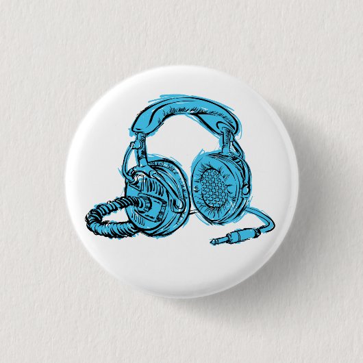 Badge Rond 2,50 Cm Boutons d'Andy Howell (Devant)