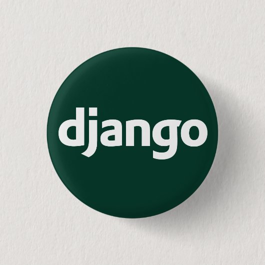 Badge Rond 2,50 Cm Boutons de Django (Devant)