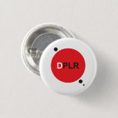 Badge Rond 2,50 Cm Boutons de DPLR (Devant & derrière)