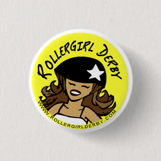 Badge Rond 2,50 Cm Boutons de Rollergirl Derby !