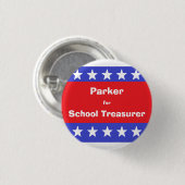 Badge Rond 2,50 Cm Boutons d'élection (Devant & derrière)