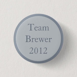 Badge Rond 2,50 Cm Boutons gris faits sur commande de Pinback