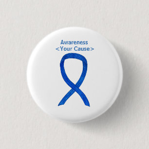 Badge Rond 2,50 Cm Boutons personnalisés de la prise de conscience d