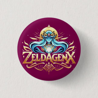 Badge Rond 2,50 Cm Boutons ZeldGenx