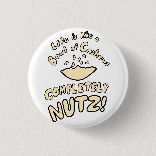 Badge Rond 2,50 Cm Bowl of Cashews (Devant)