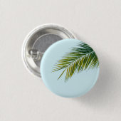 Badge Rond 2,50 Cm Branche de palmier (Devant & derrière)