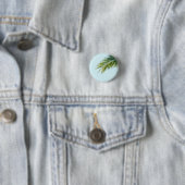 Badge Rond 2,50 Cm Branche de palmier (En situation)