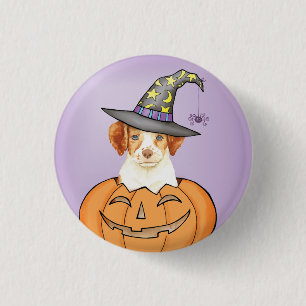 Badge Rond 2,50 Cm Bretagne Halloween