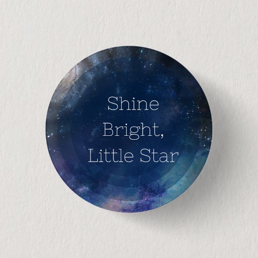 Badge Rond 2,50 Cm Brillant Petit Étoile (Devant)