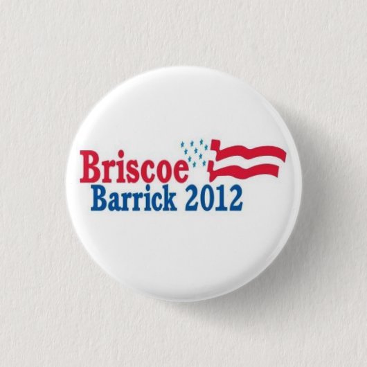 Badge Rond 2,50 Cm briscoe/barrick 2012 (Devant)