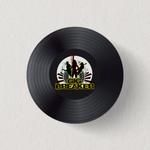 Badge Rond 2,50 Cm Briseur de yole - Pin "de logo record"