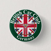 Badge Rond 2,50 Cm British Car (Devant)