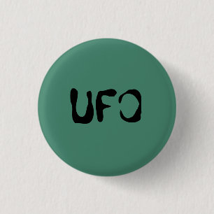 Badge Rond 2,50 Cm Broche bouton UFO