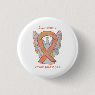 Badge Rond 2,50 Cm Broche de sensibilisation Ruban Angle personnalisa