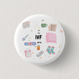 Badge Rond 2,50 Cm broche IVF