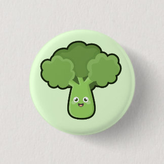 Badge Rond 2,50 Cm Brocoli de Kawaii