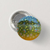 Badge Rond 2,50 Cm Brook Trout (Devant & derrière)